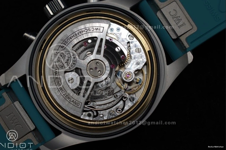 2023 TEAM FORMULA IW388106  IWC ONE TW Petronas  1:1 Green Mercedes-AMG Best Durable 496 Chronograph Factory 0822